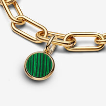 Load image into Gallery viewer, Pandora Green Engravable Mini Medallion Charm - Fifth Avenue Jewellers