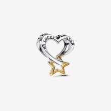Load image into Gallery viewer, Pandora Lucky Star & Heart Charm - Fifth Avenue Jewellers