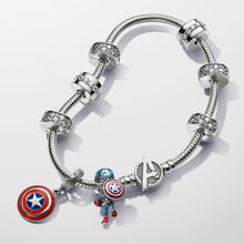Load image into Gallery viewer, Pandora Marvel The Avengers Captain America Charm - Fifth Avenue Jewellers