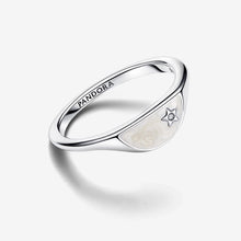 Load image into Gallery viewer, Pandora ME Halved Enamel Signet Ring - Fifth Avenue Jewellers