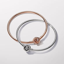 Load image into Gallery viewer, Pandora Moments Encircled Clasp Bangle - Fifth Avenue Jewellers