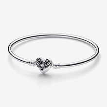 Load image into Gallery viewer, Pandora Moments Heart & Butterfly Bangle - Fifth Avenue Jewellers