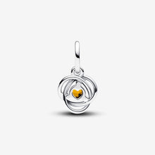 Load image into Gallery viewer, Pandora November Honey Eternity Circle Dangle Charm - Fifth Avenue Jewellers