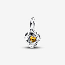 Load image into Gallery viewer, Pandora November Honey Eternity Circle Dangle Charm - Fifth Avenue Jewellers