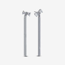 Load image into Gallery viewer, Pandora Pavé Bow Drop Earrings - Fifth Avenue Jewellers