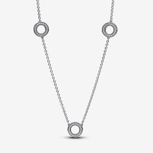 Load image into Gallery viewer, Pandora Pavé Circles Chain Necklace - Fifth Avenue Jewellers