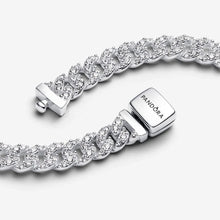 Load image into Gallery viewer, Pandora Pavé Cuban Chain Necklace - Fifth Avenue Jewellers