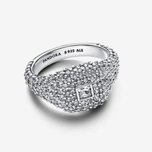 Load image into Gallery viewer, Pandora Pavé Square Cocktail Ring - Fifth Avenue Jewellers