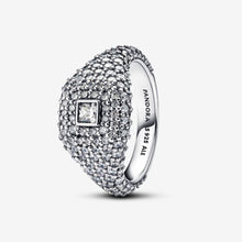 Load image into Gallery viewer, Pandora Pavé Square Cocktail Ring - Fifth Avenue Jewellers