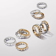 Load image into Gallery viewer, Pandora Row of Hearts Ring - Fifth Avenue Jewellers
