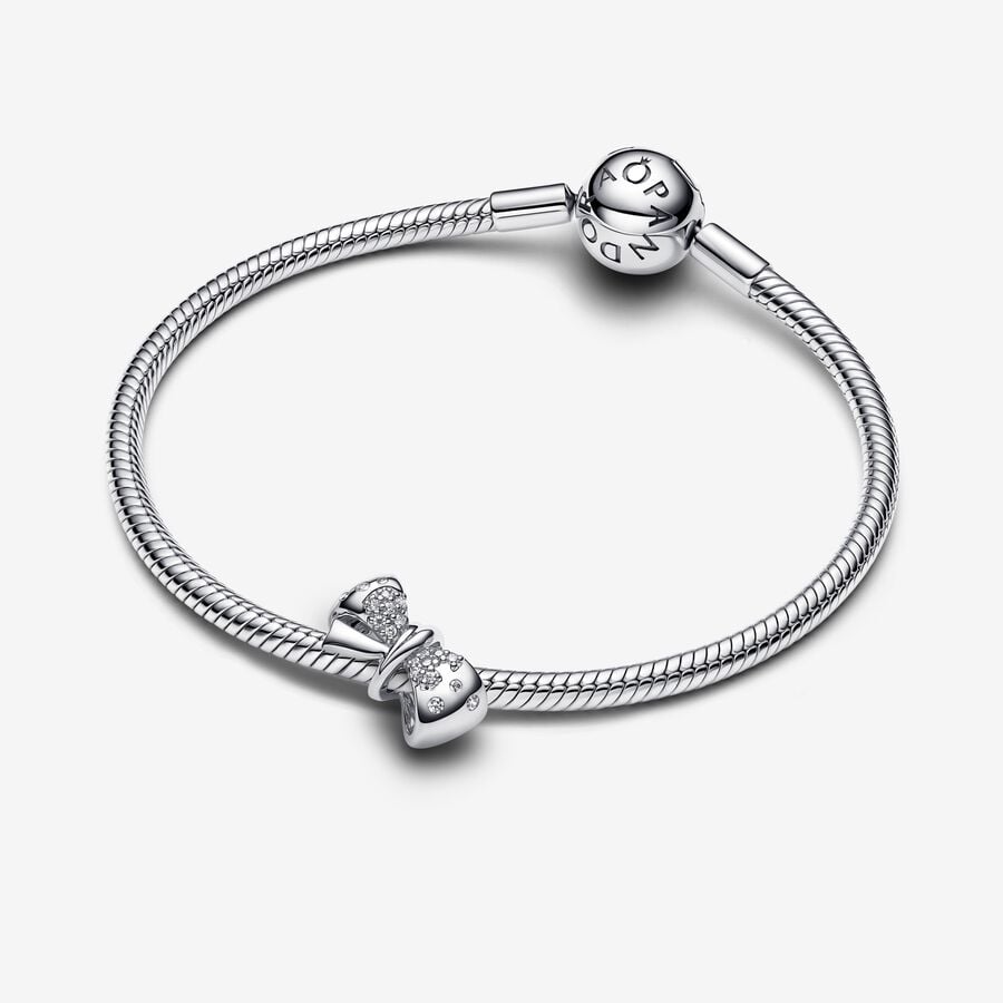 Pandora Sparkling Bow Charm – Fifth Avenue Jewellers Pandora Sparkling Bow Charm – Fifth Avenue Jewellers