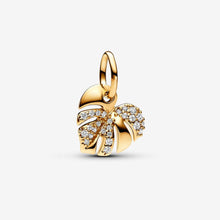 Load image into Gallery viewer, Pandora Sparkling Monstera Leaf Dangle Charm - Fifth Avenue Jewellers
