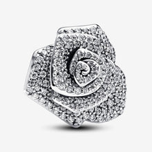 Load image into Gallery viewer, Pandora Sparkling Rose in Bloom Oversized Charm - Fifth Avenue Jewellers
