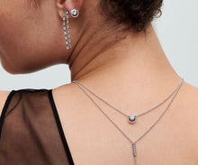 Load image into Gallery viewer, Pandora Sparkling Round Halo Stud Earrings - Fifth Avenue Jewellers