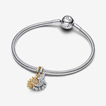 Load image into Gallery viewer, Pandora Splittable Sun & Moon Dangle Charm - Fifth Avenue Jewellers