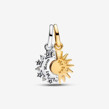 Load image into Gallery viewer, Pandora Splittable Sun & Moon Dangle Charm - Fifth Avenue Jewellers