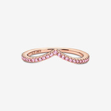 Load image into Gallery viewer, Pandora Timeless Wish Sparkling Pink Ring - Fifth Avenue Jewellers