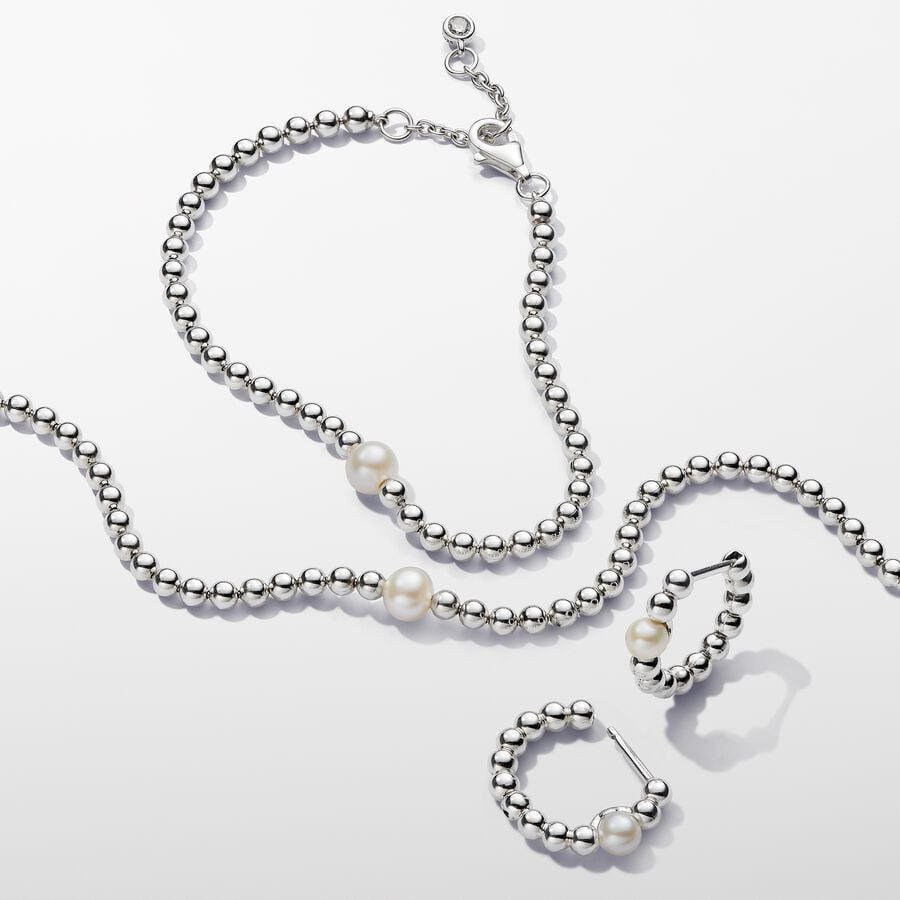 Pandora Treated Freshwater Cultured Pearl & Beads Bracelet – Fifth