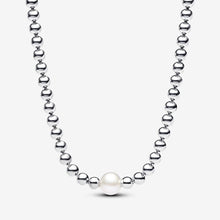 Load image into Gallery viewer, Pandora Treated Freshwater Cultured Pearl & Beads Collier Necklace - Fifth Avenue Jewellers