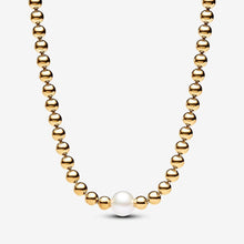 Load image into Gallery viewer, Pandora Treated Freshwater Cultured Pearl &amp; Beads Collier Necklace - Fifth Avenue Jewellers

