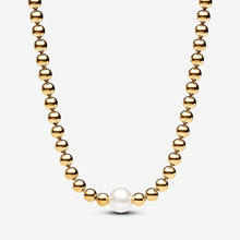 Load image into Gallery viewer, Pandora Treated Freshwater Cultured Pearl & Beads Collier Necklace - Fifth Avenue Jewellers