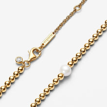 Load image into Gallery viewer, Pandora Treated Freshwater Cultured Pearl & Beads Collier Necklace - Fifth Avenue Jewellers