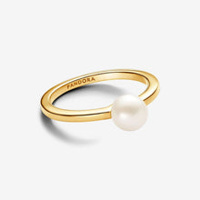 Load image into Gallery viewer, Pandora Treated Freshwater Cultured Pearl Ring - Fifth Avenue Jewellers