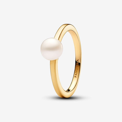 Pandora Treated Freshwater Cultured Pearl Ring - Fifth Avenue Jewellers