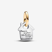 Load image into Gallery viewer, Pandora Two-tone Grandma's House Dangle Charm - Fifth Avenue Jewellers