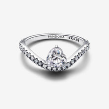 Load image into Gallery viewer, Pandora Wavy Pavé Heart Ring - Fifth Avenue Jewellers