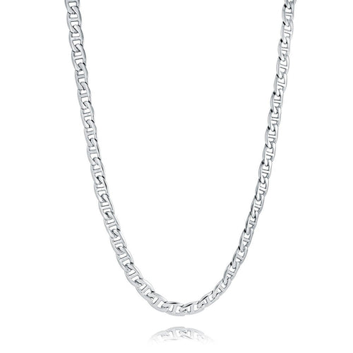 Stainless Steel Mariner Link Chain - Fifth Avenue Jewellers