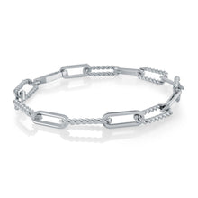 Load image into Gallery viewer, Stainless Steel Oval Link Bracelet - Fifth Avenue Jewellers
