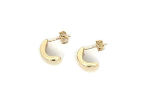 Triangle Puffy Stud Earrings - Fifth Avenue Jewellers
