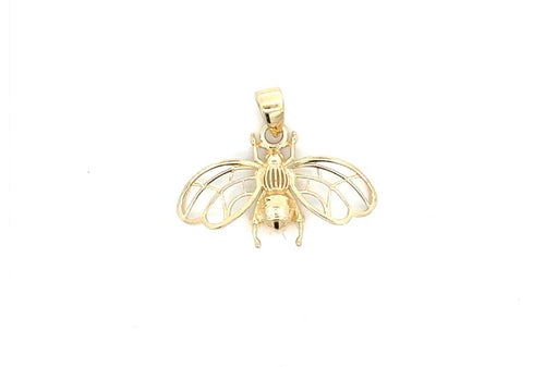 Yellow Gold Bumble Bee Pendant - Fifth Avenue Jewellers