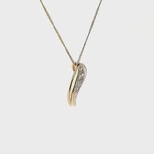 Load and play video in Gallery viewer, Fallen Leaf Pendant
