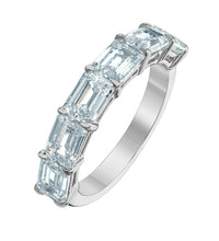 Load image into Gallery viewer, Emerald Cut Diamond Anniversary Band Fifth Avenue Jewellers