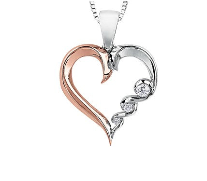 Tides Of Love Heart Pendant Fifth Avenue Jewellers Kamloops BC