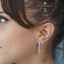 Load image into Gallery viewer, Baby Icicle Stud Earrings - Fifth Avenue Jewellers