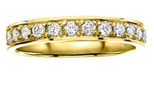 Load image into Gallery viewer, Bead Set Anniversary Band In Yellow Gold - Fifth Avenue Jewellers