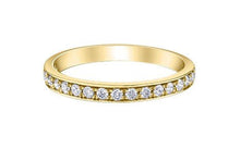 Load image into Gallery viewer, Bead Set Anniversary Band In Yellow Gold - Fifth Avenue Jewellers