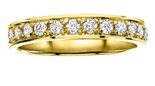 Load image into Gallery viewer, Bead Set Anniversary Band In Yellow Gold - Fifth Avenue Jewellers
