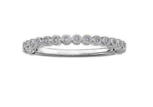 Load image into Gallery viewer, Bezel Diamond Stack Band - Fifth Avenue Jewellers