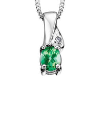 Load image into Gallery viewer, Birthstone & Diamond Necklace - Fifth Avenue Jewellers