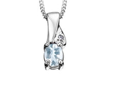 Load image into Gallery viewer, Birthstone & Diamond Necklace - Fifth Avenue Jewellers