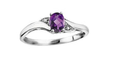 Load image into Gallery viewer, Birthstone & Diamond Ring - Fifth Avenue Jewellers