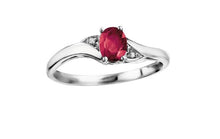 Load image into Gallery viewer, Birthstone & Diamond Ring - Fifth Avenue Jewellers