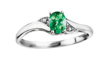 Load image into Gallery viewer, Birthstone & Diamond Ring - Fifth Avenue Jewellers