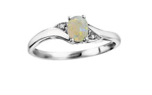 Load image into Gallery viewer, Birthstone & Diamond Ring - Fifth Avenue Jewellers