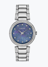 Load image into Gallery viewer, Citizen Eco Drive Silhouette Crystal EM0840-59N - Fifth Avenue Jewellers