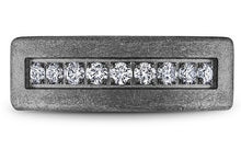 Load image into Gallery viewer, CrownRing Bleu Royale Tantalum, White Gold & Diamond Ring - Fifth Avenue Jewellers